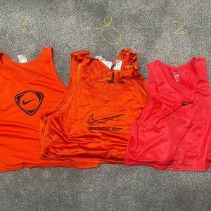 Nike soccer team pinnies